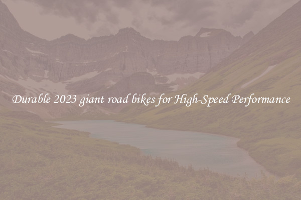 Durable 2023 giant road bikes for High-Speed Performance