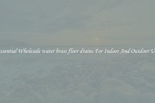 Essential Wholesale water brass floor drains For Indoor And Outdoor Use
